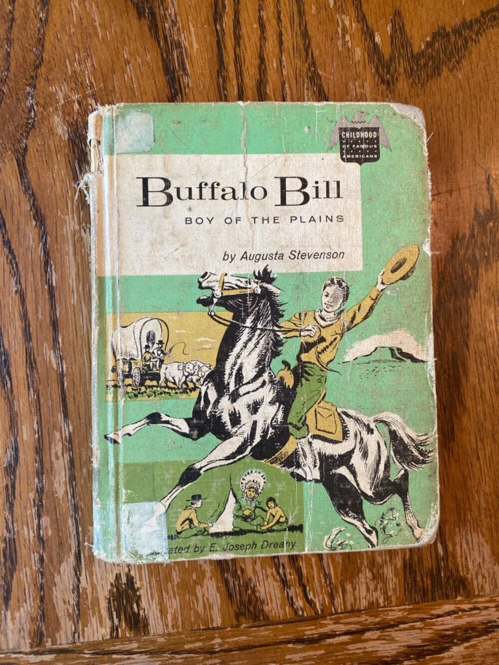 Buffalo Bill Boy Of The Plains By Augusta Stevenson 1959 Childhood Of Famous Ame